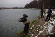 Рыбалка форель 03 ноября 2012 года, ловля форели, Рыбхоз Сенеж 109