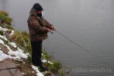 Рыбалка форель 03 ноября 2012 года, ловля форели, Рыбхоз Сенеж 115
