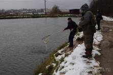 Рыбалка форель 03 ноября 2012 года, ловля форели, Рыбхоз Сенеж 132