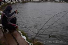 Рыбалка форель 03 ноября 2012 года, ловля форели, Рыбхоз Сенеж 143