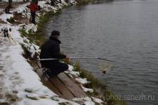 Рыбалка форель 03 ноября 2012 года, ловля форели, Рыбхоз Сенеж 145