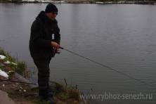 Рыбалка форель 03 ноября 2012 года, ловля форели, Рыбхоз Сенеж 187