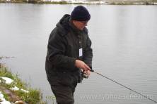 Рыбалка форель 03 ноября 2012 года, ловля форели, Рыбхоз Сенеж 188