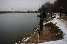 Рыбалка форель 03 ноября 2012 года, ловля форели, Рыбхоз Сенеж 190