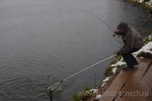 Рыбалка форель 03 ноября 2012 года, ловля форели, Рыбхоз Сенеж 192
