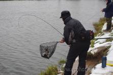 Рыбалка форель 03 ноября 2012 года, ловля форели, Рыбхоз Сенеж 206