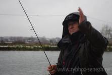 Рыбалка форель 03 ноября 2012 года, ловля форели, Рыбхоз Сенеж 221