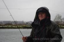 Рыбалка форель 03 ноября 2012 года, ловля форели, Рыбхоз Сенеж 222