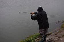 Рыбалка форель 03 ноября 2012 года, ловля форели, Рыбхоз Сенеж 241
