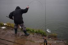 Рыбалка форель 03 ноября 2012 года, ловля форели, Рыбхоз Сенеж 243