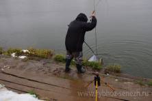 Рыбалка форель 03 ноября 2012 года, ловля форели, Рыбхоз Сенеж 245
