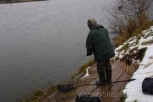 Рыбалка форель 03 ноября 2012 года, ловля форели, Рыбхоз Сенеж 248