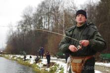 Рыбалка форель 03 ноября 2012 года, ловля форели, Рыбхоз Сенеж 260