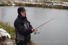 Рыбалка форель 03 ноября 2012 года, ловля форели, Рыбхоз Сенеж 293