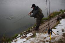 Рыбалка форель 03 ноября 2012 года, ловля форели, Рыбхоз Сенеж 296