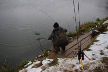 Рыбалка форель 03 ноября 2012 года, ловля форели, Рыбхоз Сенеж 297