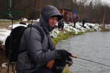 Рыбалка форель 03 ноября 2012 года, ловля форели, Рыбхоз Сенеж 320