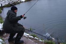 Рыбалка форель 03 ноября 2012 года, ловля форели, Рыбхоз Сенеж 33