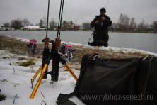 Рыбалка форель 03 ноября 2012 года, ловля форели, Рыбхоз Сенеж 334