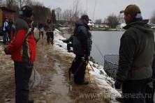 Рыбалка форель 03 ноября 2012 года, ловля форели, Рыбхоз Сенеж 337
