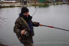 Рыбалка форель 03 ноября 2012 года, ловля форели, Рыбхоз Сенеж 359