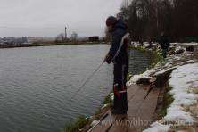 Рыбалка форель 03 ноября 2012 года, ловля форели, Рыбхоз Сенеж 368