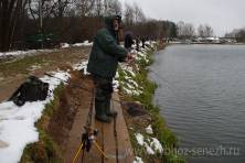Рыбалка форель 03 ноября 2012 года, ловля форели, Рыбхоз Сенеж 371