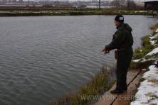 Рыбалка форель 03 ноября 2012 года, ловля форели, Рыбхоз Сенеж 380