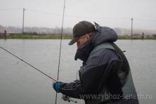 Рыбалка форель 03 ноября 2012 года, ловля форели, Рыбхоз Сенеж 405
