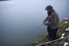 Рыбалка форель 03 ноября 2012 года, ловля форели, Рыбхоз Сенеж 42