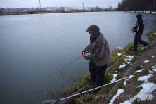 Рыбалка форель 03 ноября 2012 года, ловля форели, Рыбхоз Сенеж 43