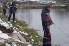 Рыбалка форель 03 ноября 2012 года, ловля форели, Рыбхоз Сенеж 512