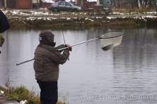 Рыбалка форель 03 ноября 2012 года, ловля форели, Рыбхоз Сенеж 524