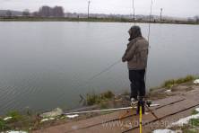 Рыбалка форель 03 ноября 2012 года, ловля форели, Рыбхоз Сенеж 527