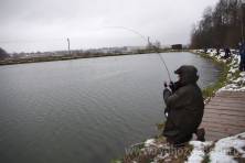 Рыбалка форель 03 ноября 2012 года, ловля форели, Рыбхоз Сенеж 61
