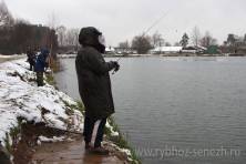Рыбалка форель 03 ноября 2012 года, ловля форели, Рыбхоз Сенеж 64
