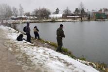Рыбалка форель 03 ноября 2012 года, ловля форели, Рыбхоз Сенеж 87
