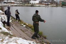 Рыбалка форель 03 ноября 2012 года, ловля форели, Рыбхоз Сенеж 89